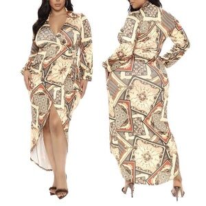 FASHION Nova Harleigh Maxi Dress Size XL (J21)